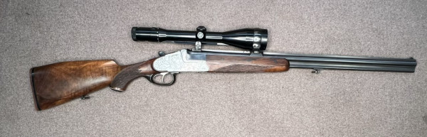 Krieghoff Bockbüchflinte Kal. 6,5x57R &amp; 20/76 &amp; Bdf. Lauf Kal. 20/76